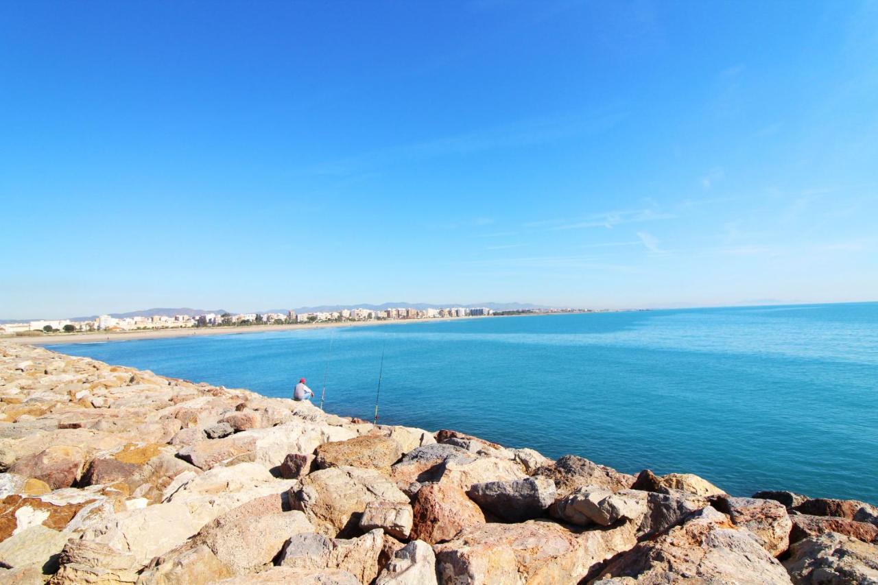 Global Properties, Apartamento Con 2 Habitaciones Y Perfecta Ubicacion En La Playa Sagunto Exteriör bild